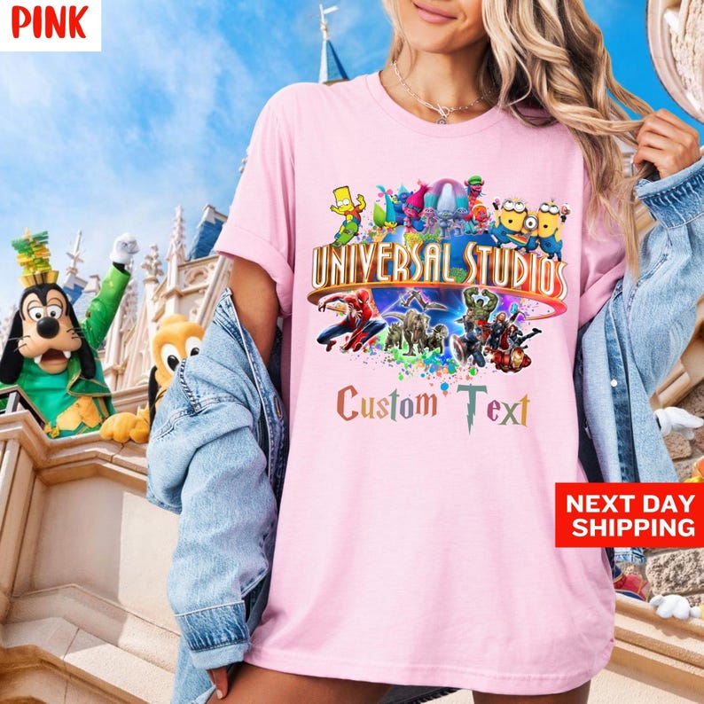 Vintage Disney Universal Studios Shirt, Universal Studios Shirt, Disney