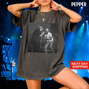 Comfort Colors Post Malone Rap Music Merch Shirt, Jelly Roll and Posty Shirt, Retro Rap 90s Tee, Post Malone Tour Rapper Gift, Country Shirt