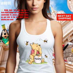 Retro Winnie The Pooh Tank Top, Pooh And Friends Tank Tops, Disney Pooh Shirt, Pooh T-Shirt, Pooh Bear And Co Tee, Winnie The Pooh