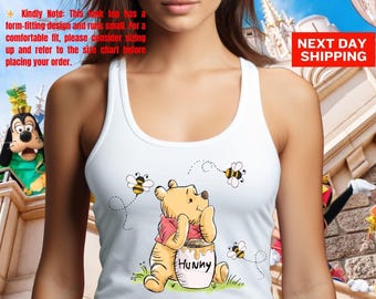 Retro Winnie The Pooh Tank Top, Pooh And Friends Tank Tops, Disney Pooh Shirt, Pooh T-Shirt, Pooh Bear And Co Tee, Winnie The Pooh