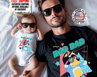 Papá genial, papá genial, camisetas de papá genial, regalos perfectos para el Día del Padre, Día de la Madre, cumpleaños, body, conjuntos familiares a juego de moda