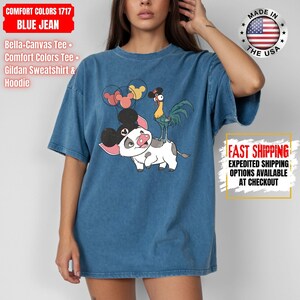 Hei Girl Hei Moana Comfort Colors Shirt, Disney Princess Moana Shirt, Disney Trip Sweatshirt, Disney Toddler Kids Shirts image 12