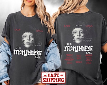 Lady Gaga Mayhem Ball Tour Sweatshirt, Lady Gaga The Mayhem Shirt, Lady Gaga Shirt, Lady Gaga Merch, Lady Gaga Mayhem Album Shirt