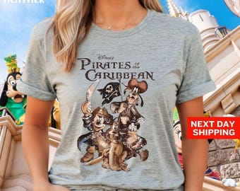 Pirates of The Caribbean Disneyworld Mickey Pirates Shirt, Mickey Pirates Sweatshirt, Mickey Caribbean Shirt, Disneyland Pirate