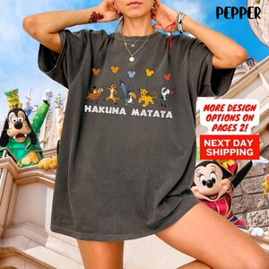The Lion King Hakuna Matata Shirt, Comfort Colors Shirt, Disney Lion King Shirt, Disney Animal Kingdom Shirt, Disney Simba Shirt