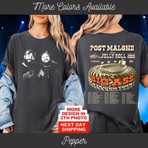 Comfort Colors Post Malone, Kids Post Malone Shirt, Post Malone Tour, Big Ass Stadium Tour, Posty 2025 Tour, Posty and Jelly Roll Tour Shirt