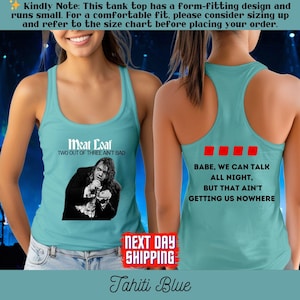 Meat Loaf Tank Top