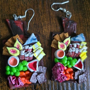 Charcuterie Board Earrings or Necklace