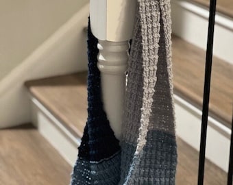 Cerulean Sky Cowl Knitting Pattern PDF