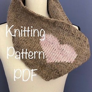 Open Your Heart Knitting Pattern PDF