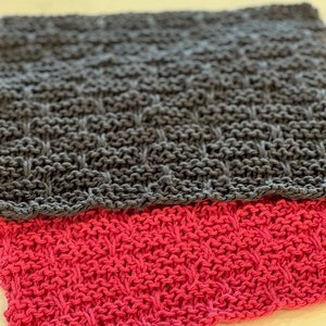 Hot Bricks | August Washcloth of the Month | Pattern PDF