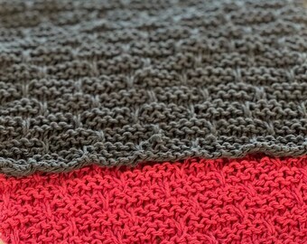 Hot Bricks | August Washcloth of the Month | Pattern PDF