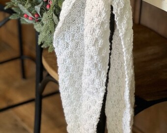 Sparkling Snowfall Cowl Knitting Pattern PDF