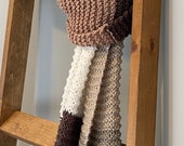 Lovesome Scarf Knitting Pattern PDF