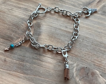 Knitting Bracelet with Progress Keeper Set | Southwest