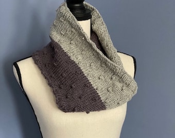 Fairy Stone Cowl Knitting Pattern PDF