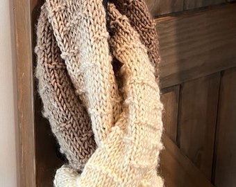 Sandstorm Scarf | Knitting Pattern PDF | Part of the Nature's Beauty collection