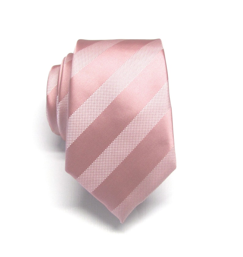 dusty pink necktie