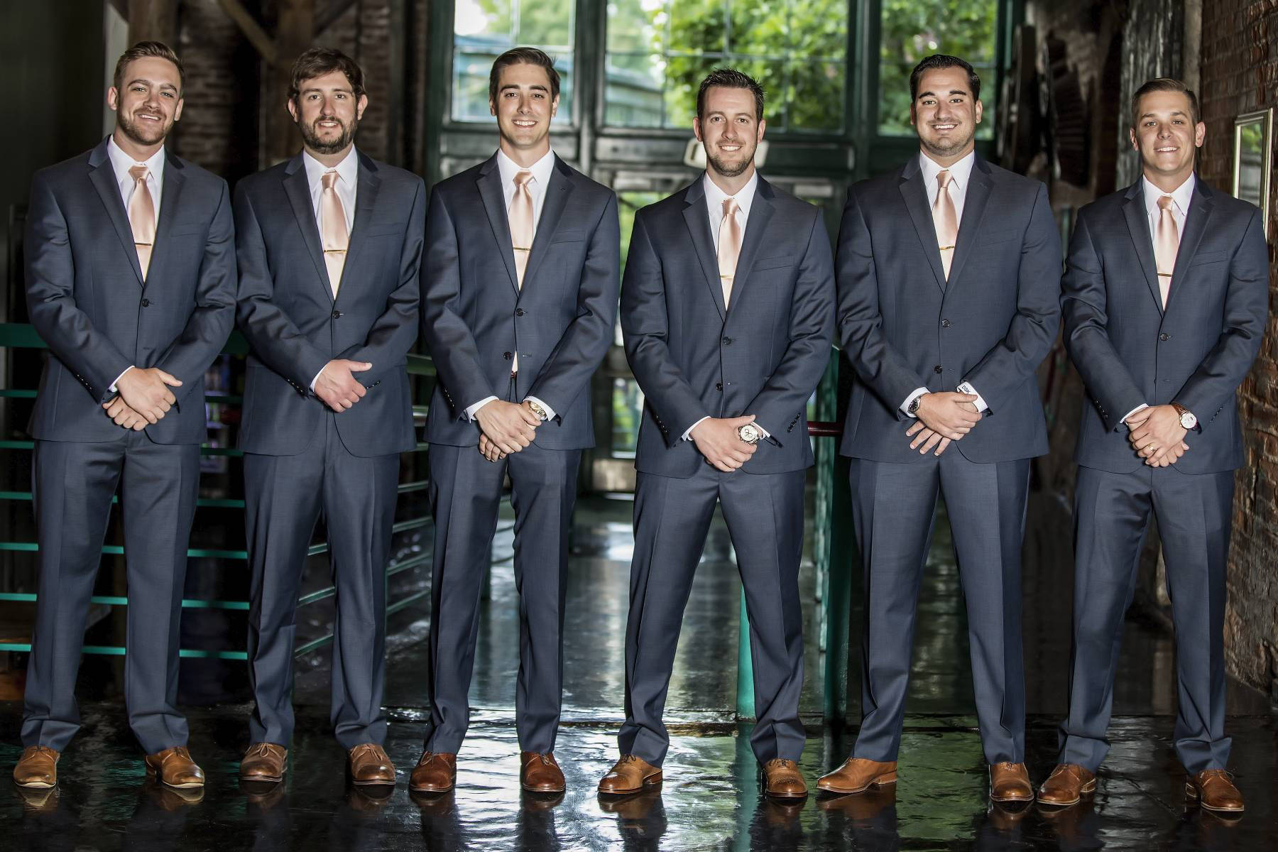 mens peach tie