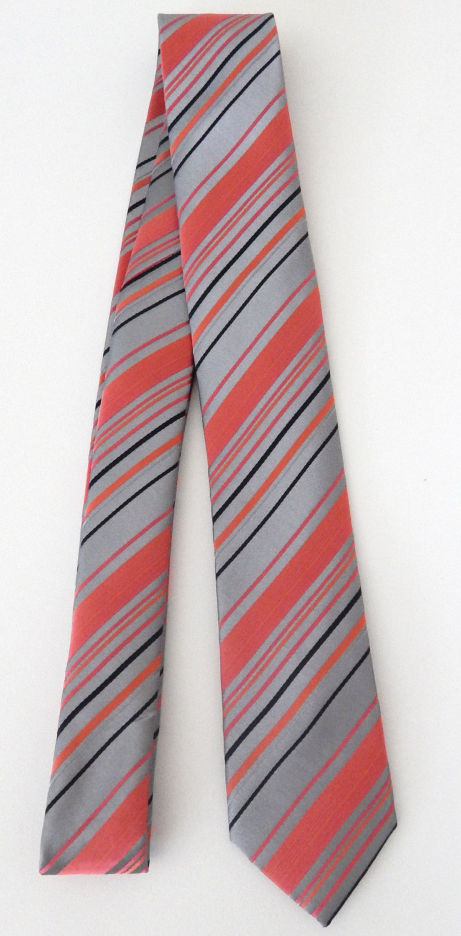 mens coral necktie