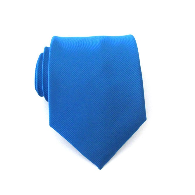 Mens Ties. Necktie Royal Blue Tonal Stripes Mens Tie | Etsy