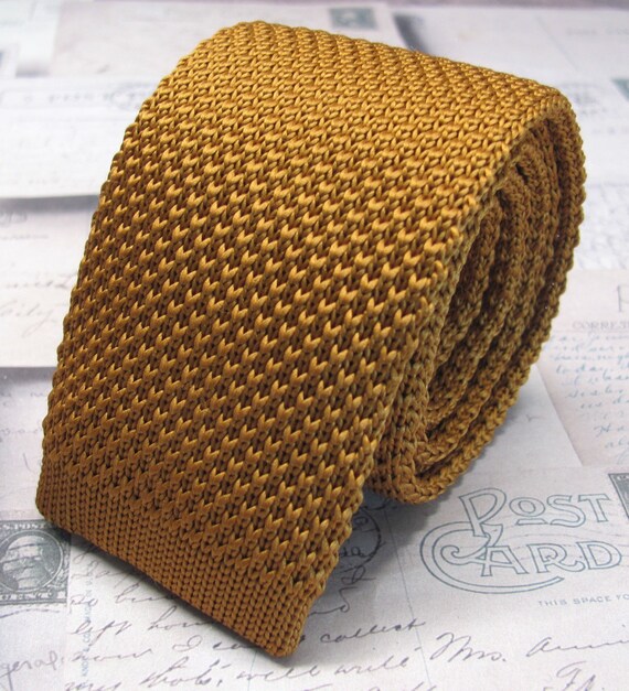 copper gold tie