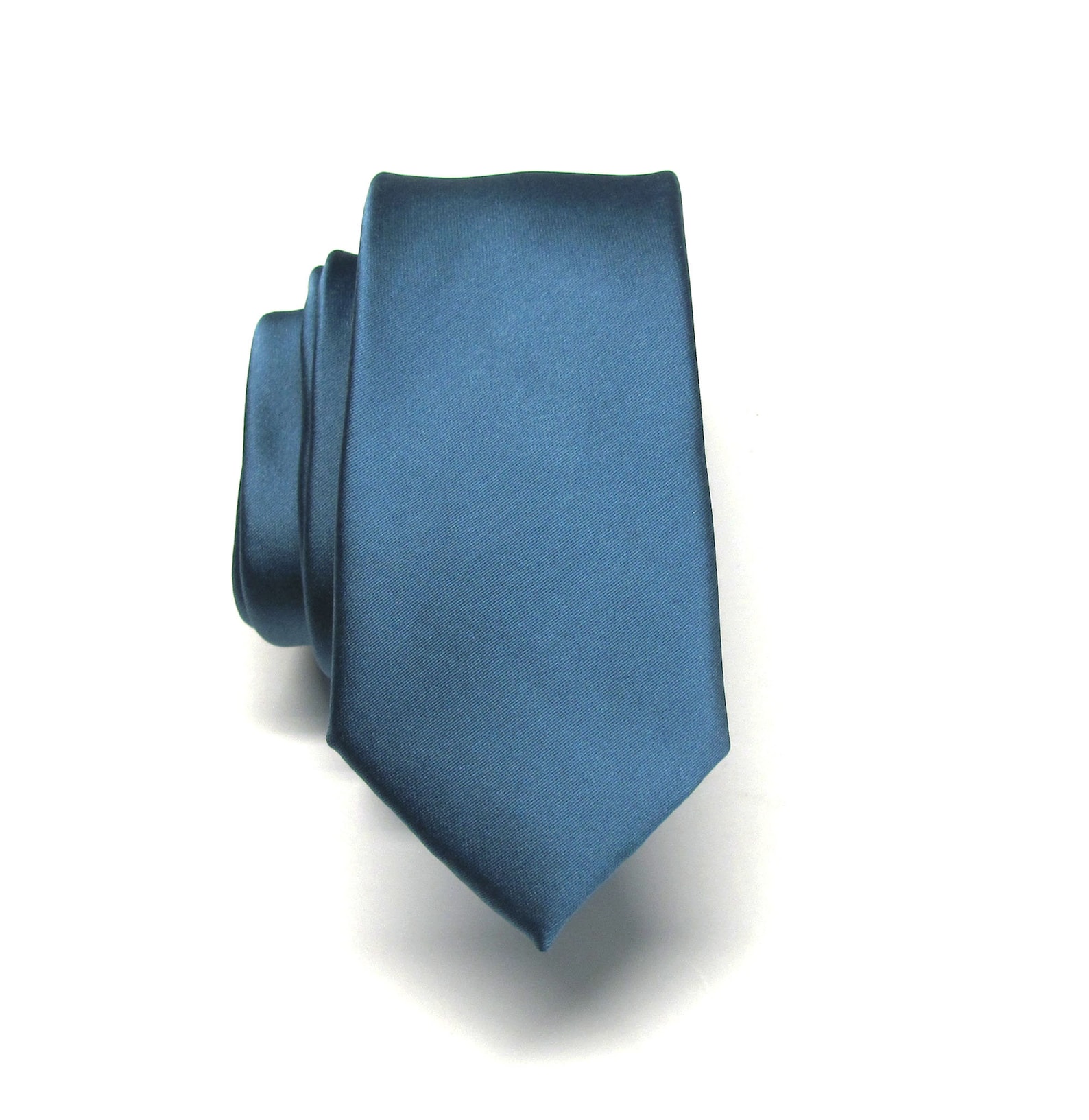 mens steel blue ties