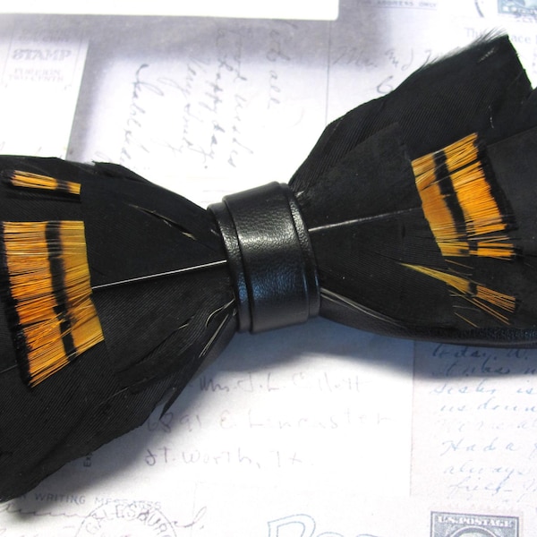 Räumungsverkauf Schwarze feder Fliege