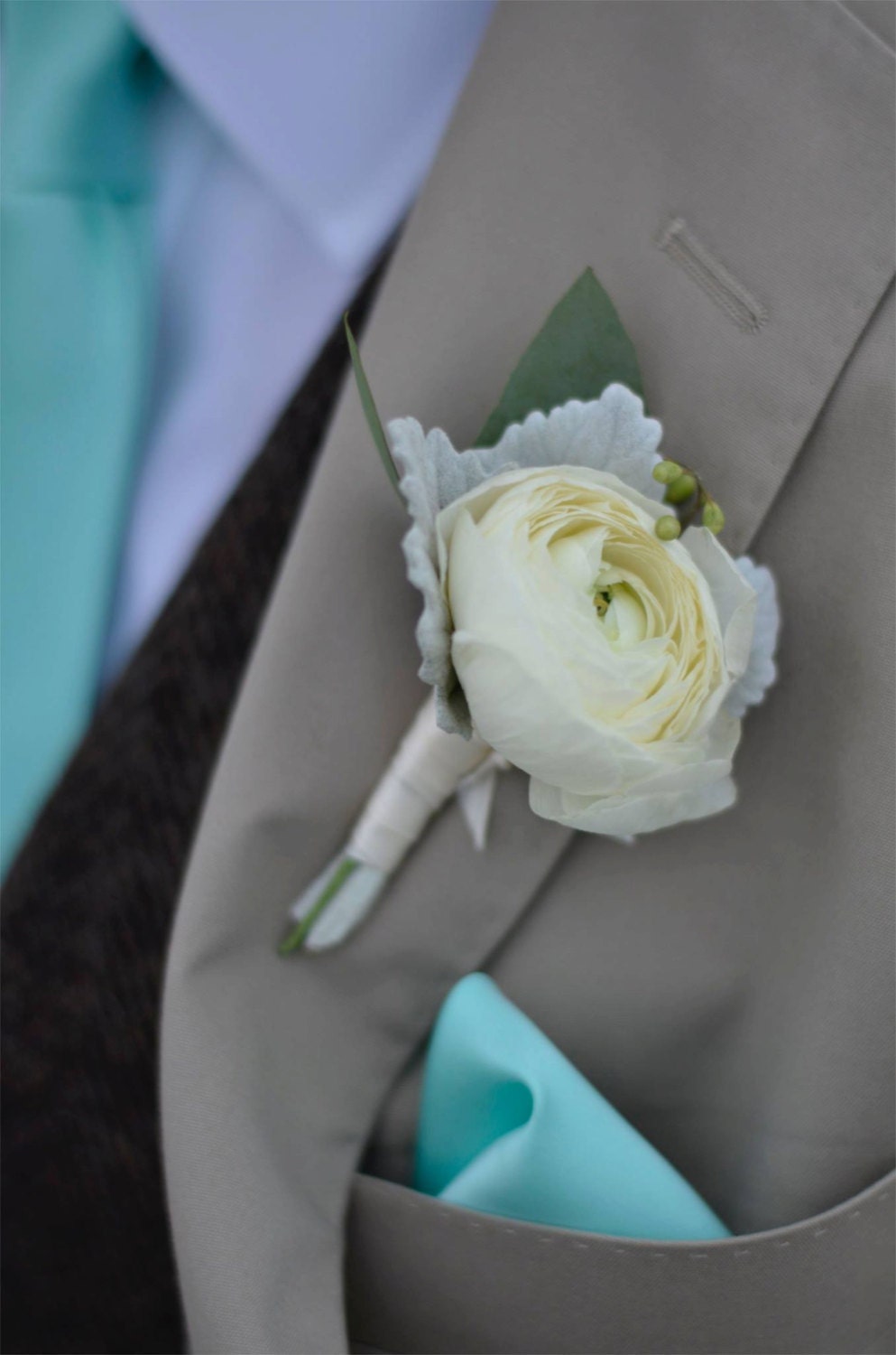 pastel mint tie
