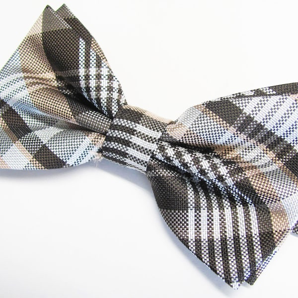 Brown Black Plaid - Etsy