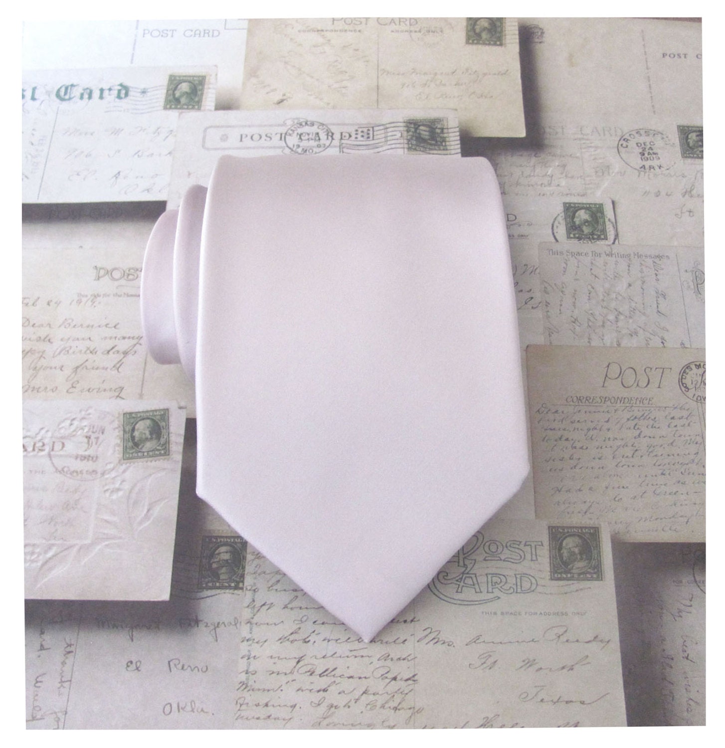 Pearl Blush Pink Tie With Matching Pocket Square Set Pink Etsy