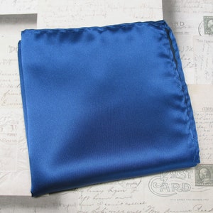 Tasche Platz Roayl blau Hanky Taschentuch