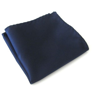 Einstecktuch Einstecktuch Solid Navy Blau Einstecktuch