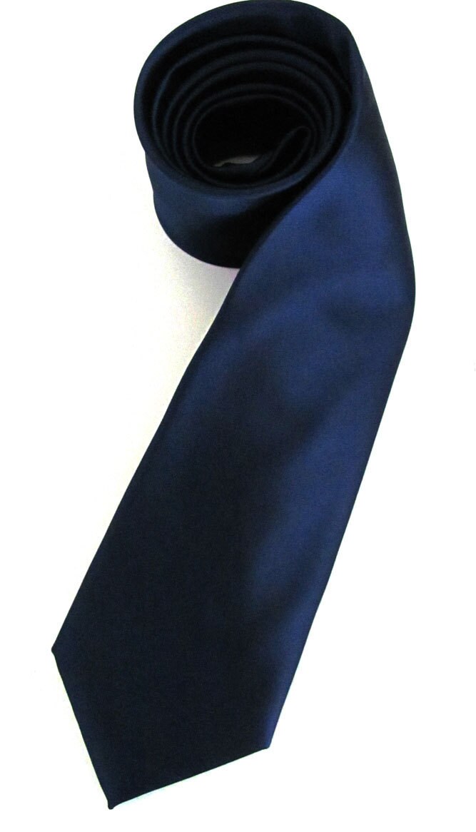 necktie navy blue