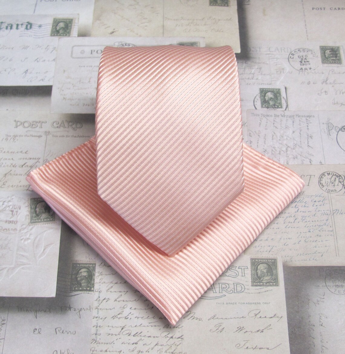 mens peach tie