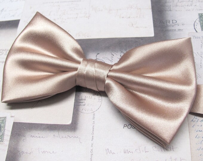 blush bowties