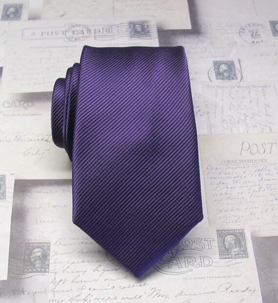 Cravatta Sottile Uomo A Righe – Tinta Unita Con Motivo Classico, Lunghezza 150 Cm Larghezza 6 Cm - 4