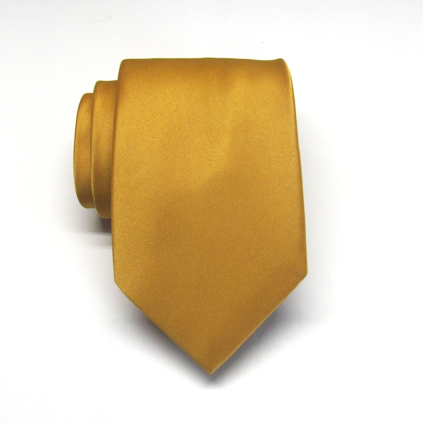 mens mustard yellow tie