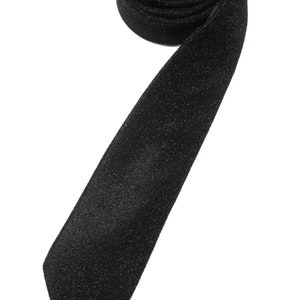 mens glitter tie
