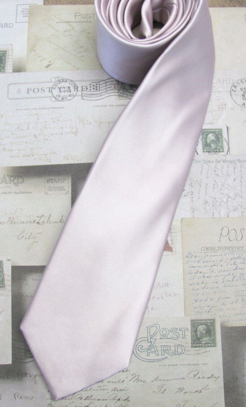 Pearl Blush Ties With Matching Pocket Square. Mens Neckties Etsy