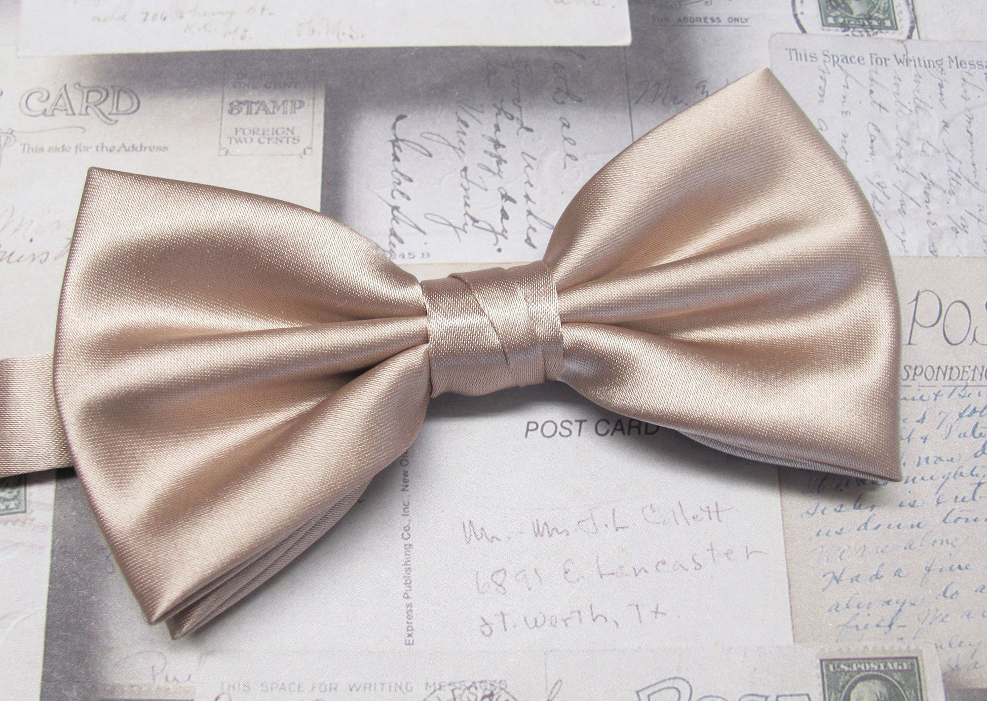 blush bowties