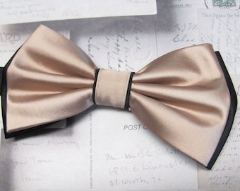 Rose Gold Bow Ties