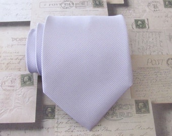 Set Cravatta E Fiocco Viola In Poliestere Per Uomo + Fazzoletto Abbinato In Omaggio - Taglia Multi-fit Adulti - Foto 7