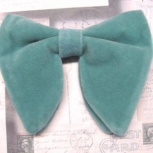 Mint Grün Samt Schmetterling Fliege Tear Drop Lange Pre gebunden Fliege Mit Passenden Einstecktuch Einstecktuch