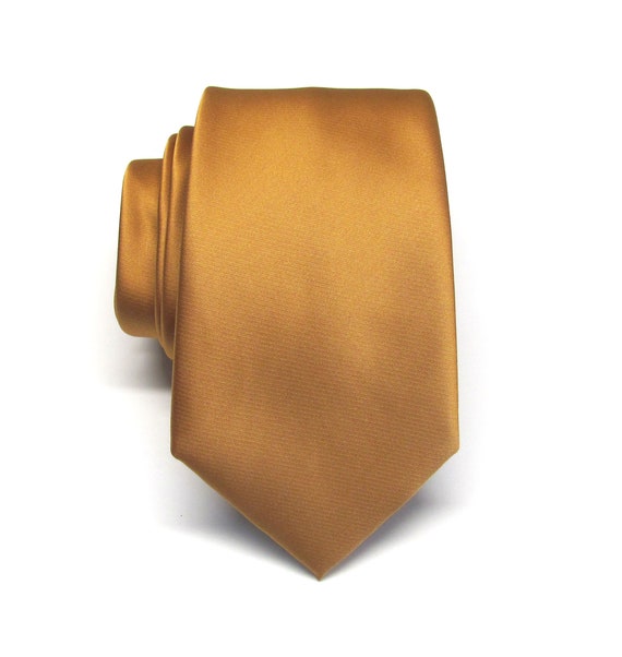 copper gold tie