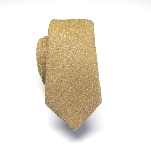 mens metallic gold tie