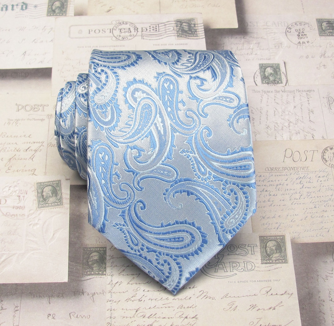 mens periwinkle tie