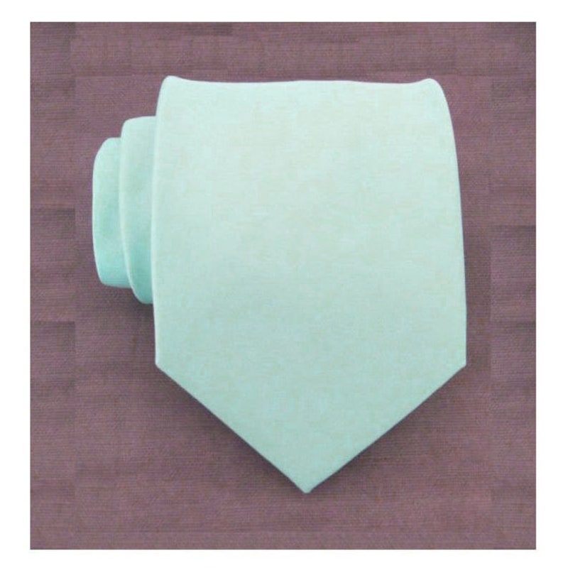 seafoam blue tie