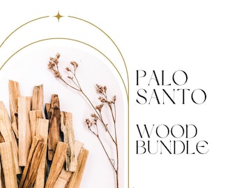 Palo Santo Bundle ... Ethically Sourced / Holy Wood / Smudge Sticks / High Vibe / Cleanse your Space / Aura / Raise your Frequency / Incense