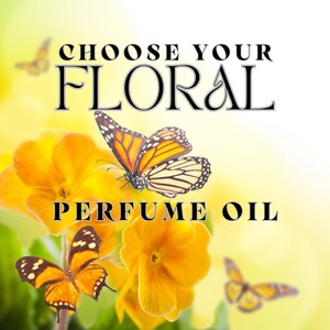 FLORAL VIBES ~ Perfume Oil / Flower Perfume / Birthday Gift / Summer Gift / Floral Gift / Pretty Gift / Floral Fragrance Oil / Womans Gift